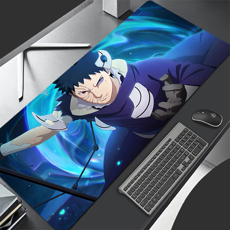Gaming Keyboard High Ground - マウスパッドアニメカーペ大型ナルトうちはオビトPCゲーマーコンピューターマウスパッドヴァーミロキーボードゲームアクセサリー拡張デスクマット