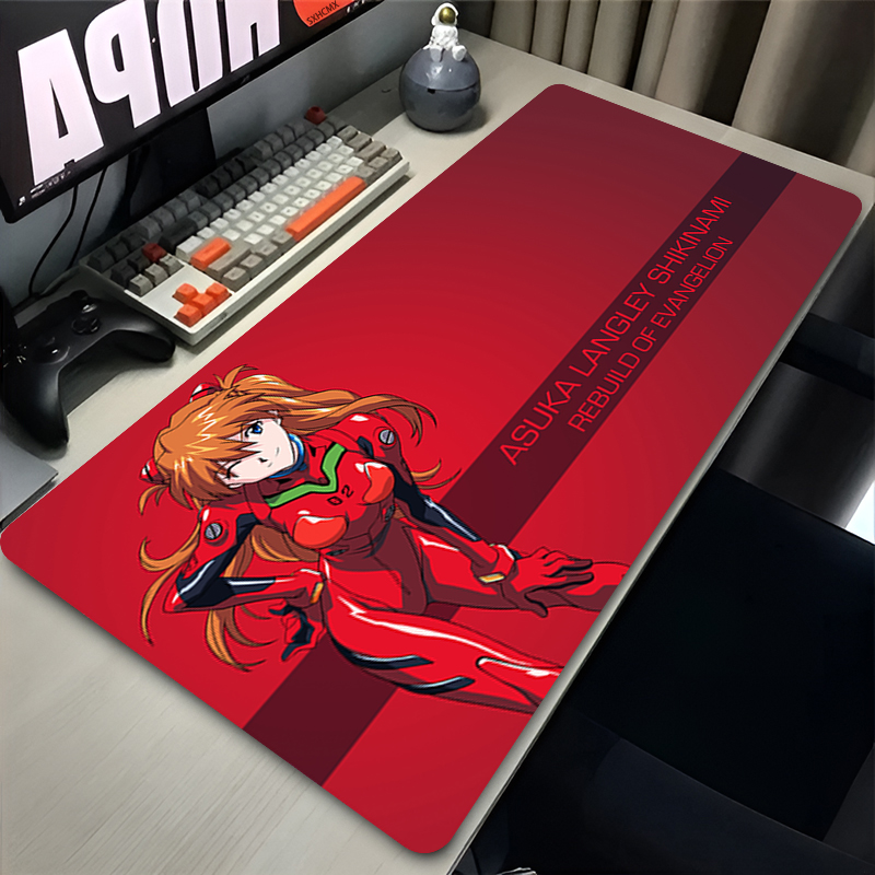 Gaming Keyboard High Ground - マウスパッド大型ゲーミングマウスパッド XXL キーボードゲーマーマウスパッドラップトップデスクマットアニメガールアスカ E-エヴァンゲリオンマウスマット
