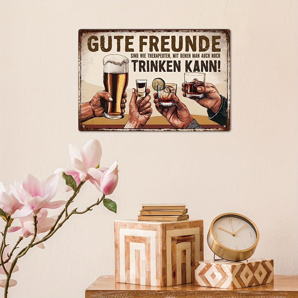 ドイツ製ヴィンテージメタルサイン、「Good Are Lik - Brass Weight Plate のレビューと価格
