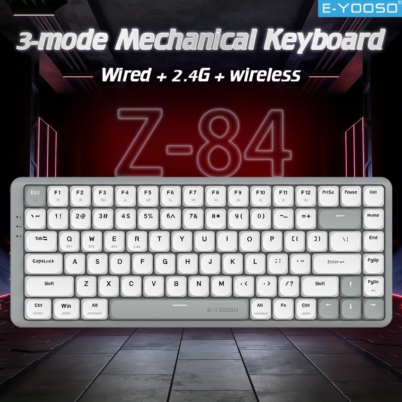 E-YOOSO トリモード 2.4Gワイヤレス/Blueto - Gaming Keyboard E Yooso のレビューと価格