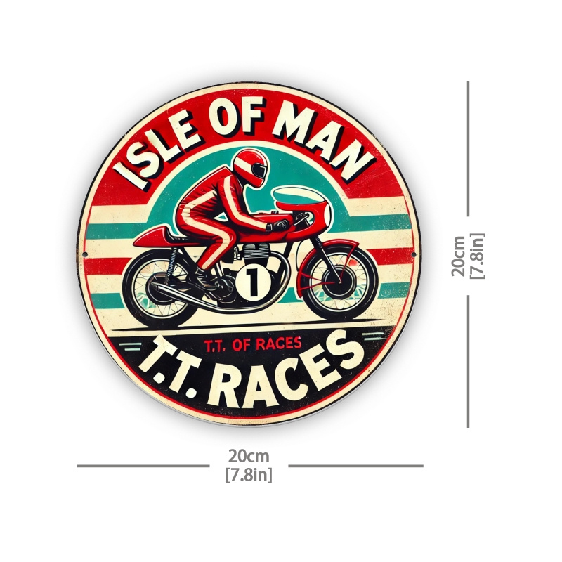 ヴィンテージ アイル オブ フォー マン TT レース 円形 - Brass Weight Plate のレビューと価格