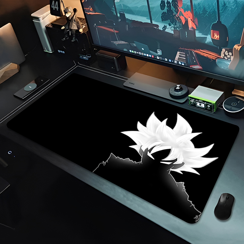 DBZ ブラックアニメマウスパッドドラゴンボール大型 PC  - Gaming Keyboard High Ground のレビューと価格