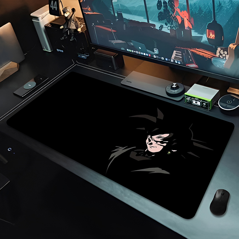 DBZ ブラックアニメマウスパッドドラゴンボール大型 PC  - Gaming Keyboard High Ground のレビューと価格