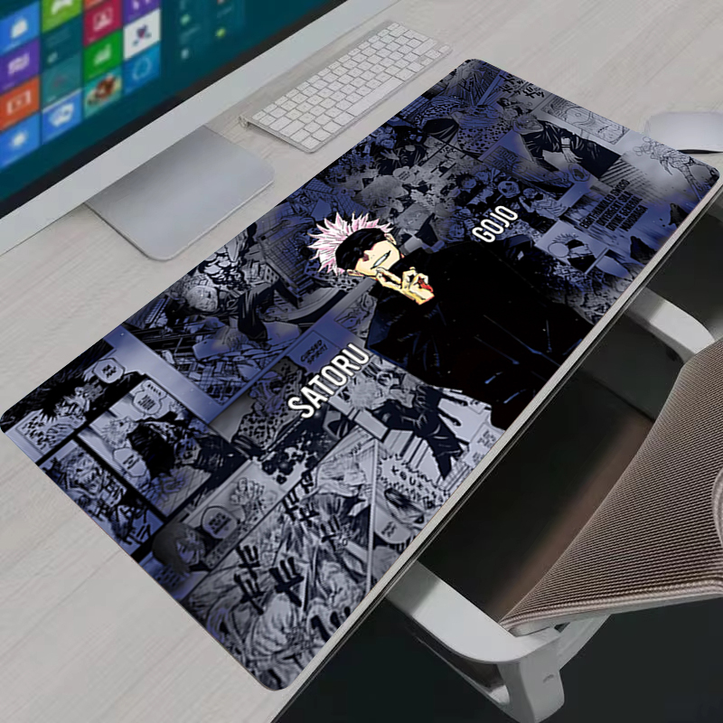 マウスパッドクールアニメ呪術廻戦五条悟大型ゲーミングマウスパ - Gaming Keyboard High Ground のレビューと価格