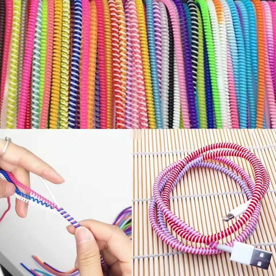 新型1.4MレーザーカラーTPUソフトスパイラルUSB充電ケ - Coiled Usb Cable のレビューと価格